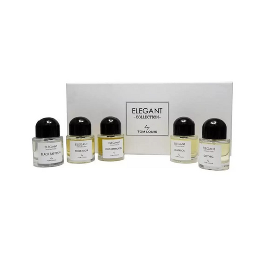 Elegant Collection by Tom Louis | Подаръчен комплект парфюми 5 x 50 мл