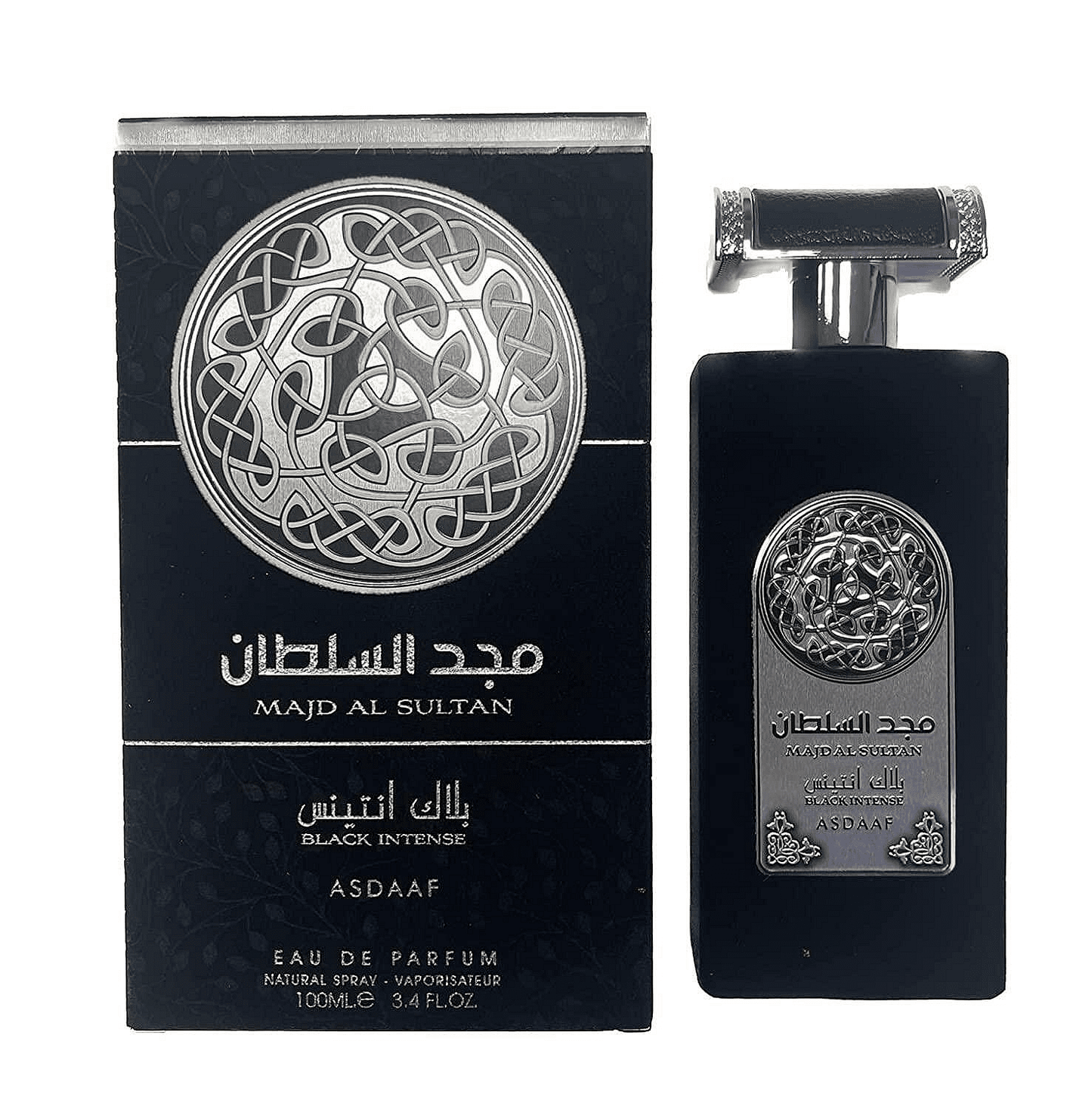 Asdaaf Majd Al Sultan Black Intense EDP 100 ml