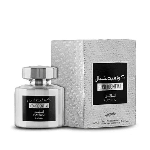 Lattafa Confidential Platinum, 100ml EDP