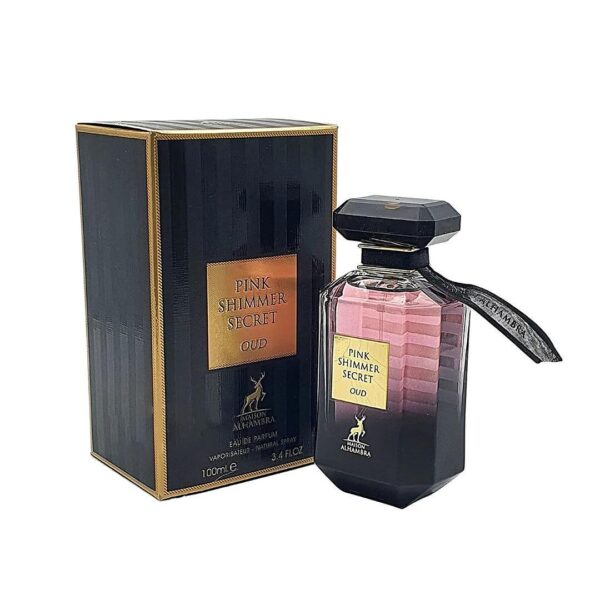 Maison Alhambra Eau de Parfum, Pink Shimmer Secret Oud, жени, 100 ml EDP